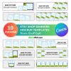 10 Etsy Shop Banner Mockup Canva Templates Mrr