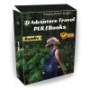 21 Adventure Travel Plr Ebooks Bundle