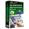 24 Ebooks Dropshipping Master Resell Rights Bundle