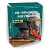 40+ Education Plr Ebooks Bundle