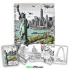 American Sightseeing 30 Coloring Pages