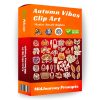 Autumn Vibes Clip Art Midjourney Prompts Master Resell Rights