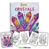 Zen Crystals 25 Coloring Pages