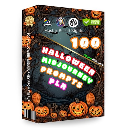 100 Halloween Midjourney Prompts Plr 510x510