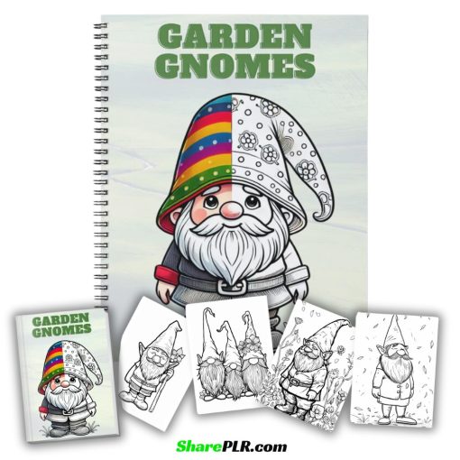 Garden Gnomes 26 Coloring Pages 510x510